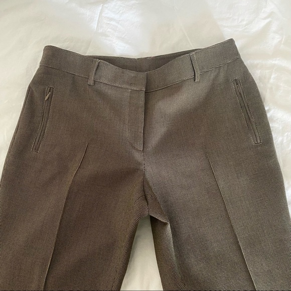 Akris Punto Micro Houndstooth Stretch Ankle Pant - Picture 2 of 14